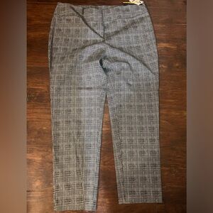 Womens Checkered Pants plus size 18w